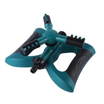 

Lawn Sprinkler Automatic Water Sprinkle 360 Degree Rotating Garden Water Sprinklers 3-arm Sprinkler for Irrigation Systems