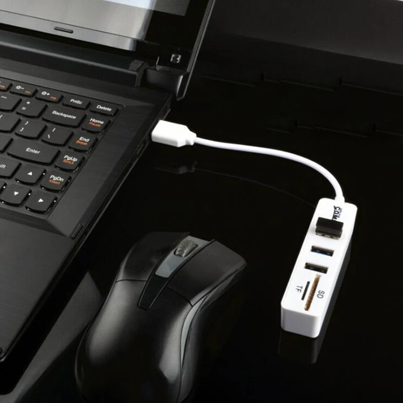 Usb-хаб мульти высокоскоростной разветвитель 3 порта SD кард-ридер все в одном для компьютерных аксессуаров