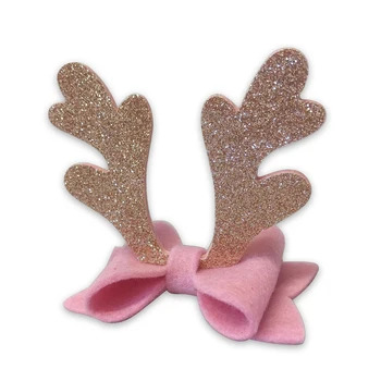 

Glitter Cute Deer Hairbands Antlers without hairpin Girls Women Hair Bows Accessories Christmas Costume Party,50Yc8404