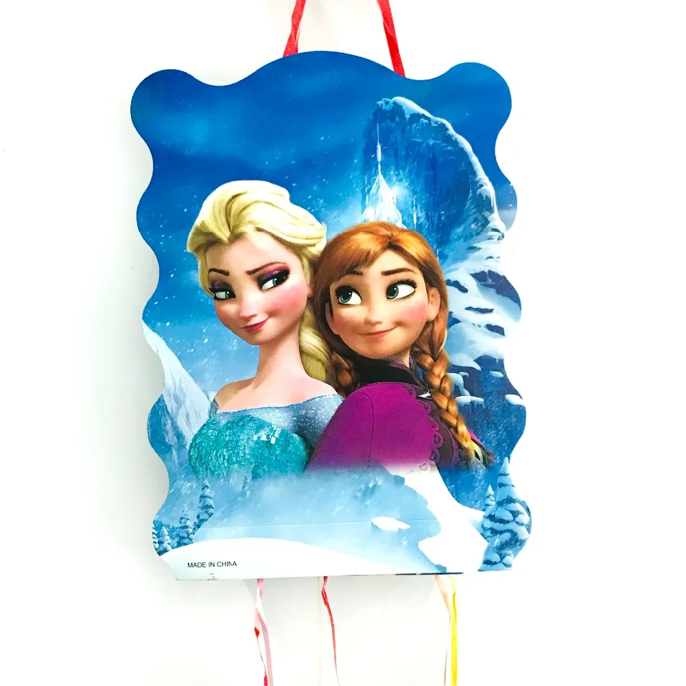 40*30 см Корона Анны и Эльзы из мультфильма Холодное сердце пиньята вечерние