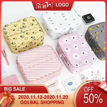 

Cute Cartoon Cosmetic Bag Portable Folding Wash Bag Hanging Waterproof Storage Toiletry Bag Business Trip Travel Storage Bag