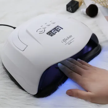 

54W LED UV Lamp Nail Dryer White Light for Nails Gels Manicure Machine with Timer Button Auto Sensing Nail Art Manicure Tools