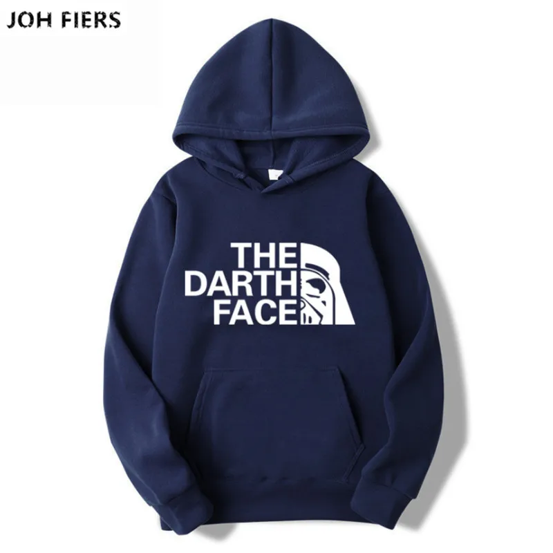 

JOH FIERS 2019 New Sale Anime One Piece Costume Hoodies THE DARTH FACE Printing Pullover Sweatshirt Harajuku Unisex Clothing