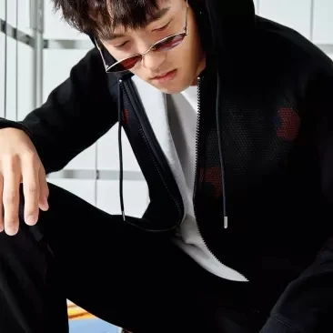 Xiaomi Autumn Easy Men's camouflage stitching fashion hooded jacket male Casual Sportswear Fashion