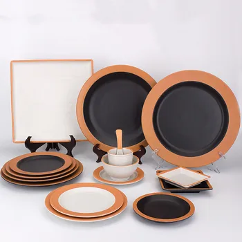 

WSHYUFEI Melamine Breakfast plate Dish Round Sushi Spaghetti Steak Salad Container Hot Pot Shop Cake dried fruit dessert plate
