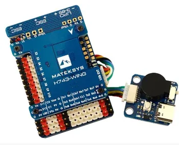 

30.5mm H743-WING MPU6000&ICM20602 Barometer OSD Blackbox 3-8S Flight Controller for RC FPV Airplane Fixed-Wing Drone