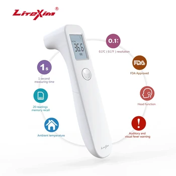 

Thermometer for Baby Adult Termometro Infravermelho Non-contact LCD Display Infrared Thermometer Temperature Measuring Tools