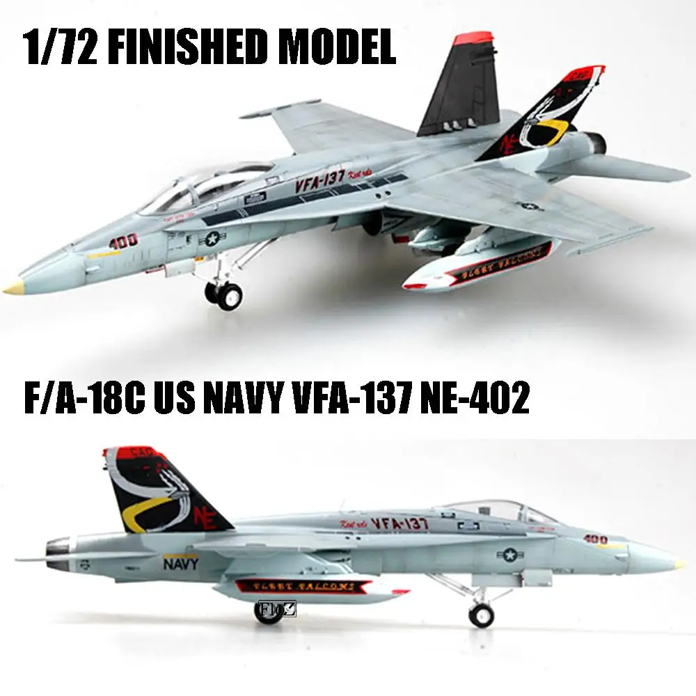 F/A-18C US NAVY VFA-137 NE-402 1/72 aircraft finished plane Easy model