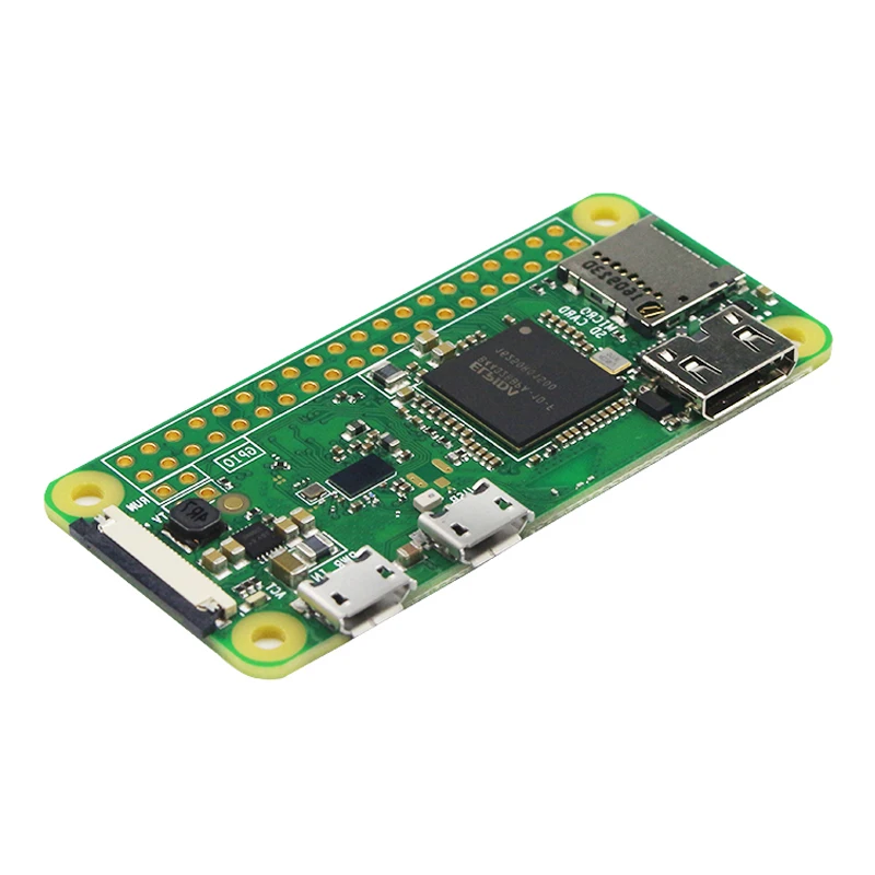 Günstige Original Raspberry Pi Null W Bord 1GHz CPU 512MB RAM mit Eingebautem WI FI   Bluetooth RPI 0 W