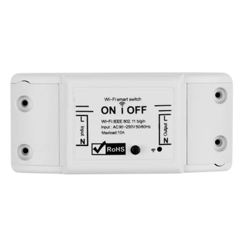 

Smart Remote Control Wifi On/Off Switch Home Appliance Controller Replacement for IOS/Android