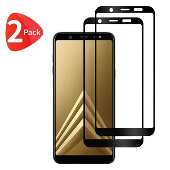 

TBOC 2X Protector Screen 5D for Samsung Galaxy A6 Plus A6 + [2018] [6 "] [2 Units] vidrio Tempered Protection Full