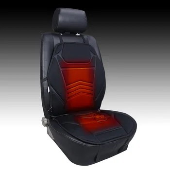 

Heated Cushion Car Seat Heater Soft Car Heating Pad Warmer Accessory Polyester 45W / 35W Black Seat Cover