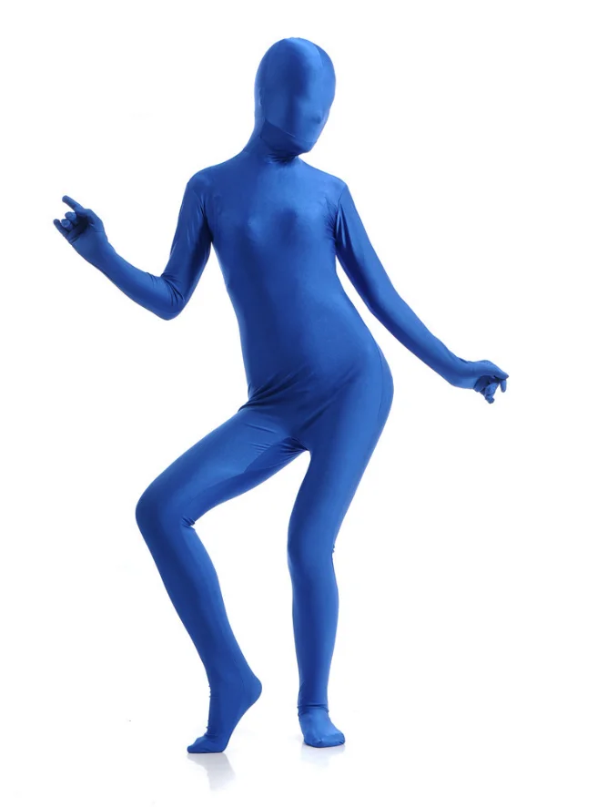 Высокое качество спандекс Zentai для всего тела Облегающий комбинезон унисекс