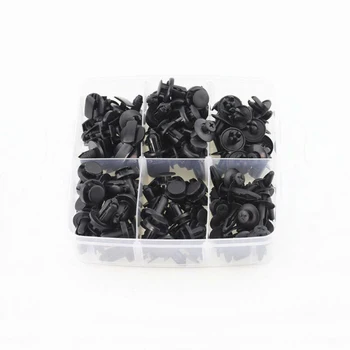 

New Car Clips 500Pcs / box 18 kinds PP + POM + PA6 Clips Trim Door Panel Fenders