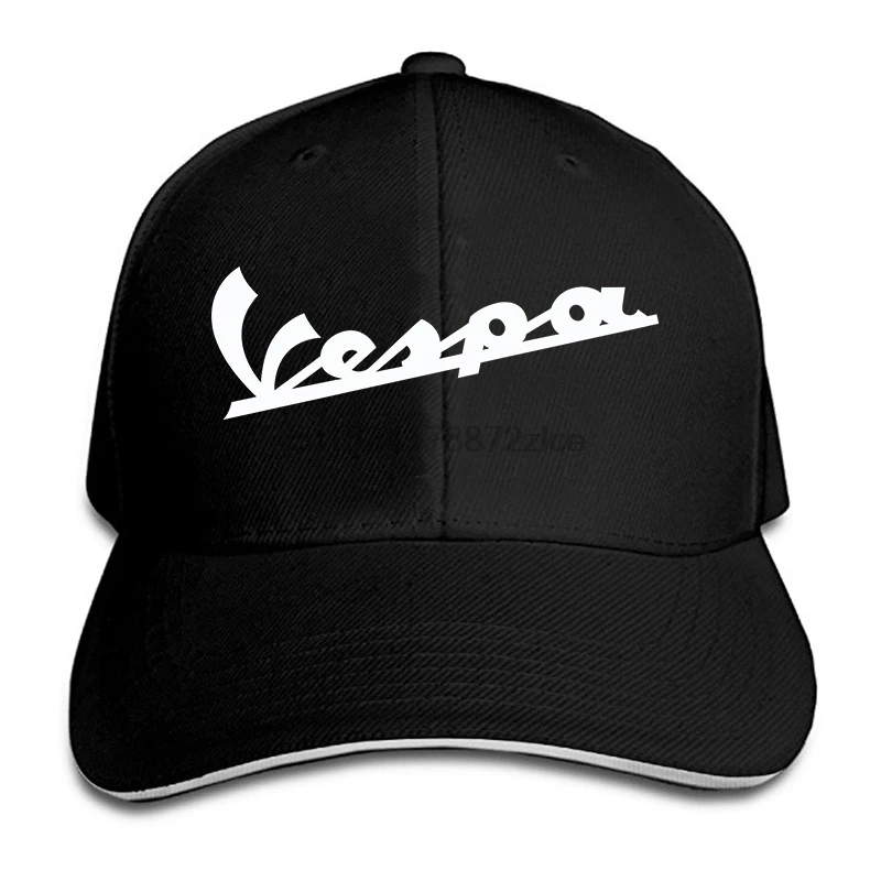 Модная бейсболка Vespa с принтом логотипа, модная Кепка унисекс для гольфа, летняя бейсболка с сеточкой и регулируемым ремешком, Кепка