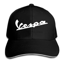 Модная бейсболка Vespa с принтом логотипа, модная Кепка унисекс для гольфа, летняя бейсболка с сеточкой и регулируемым ремешком, Кепка