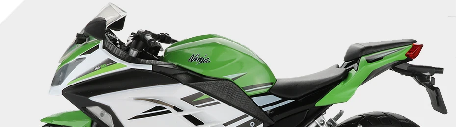 Automax 1:12 мотоциклетная игрушка Ninja H2R/250 сплав горный велосипед внедорожный мотоцикл Мотоциклы игрушки для детей