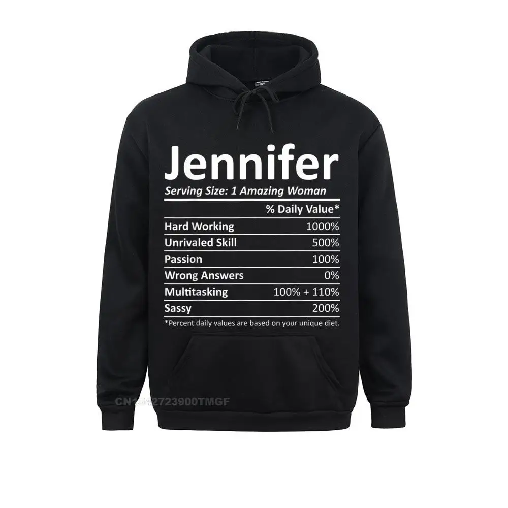 Faddish JENNIFER Nutrition Personalized Name Funny Christmas Gift T-Shirt__17898 Sweatshirts  Men Hoodies Long Sleeve Lovers Day Clothes JENNIFER Nutrition Personalized Name Funny Christmas Gift T-Shirt__17898black