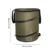 New Garbage Storage Bag Portable Collapsible Pop-Up Garden Leaf Trash Can Flowers And For Garden мешок для садовых отходов