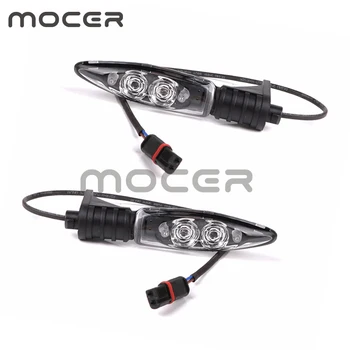 

New 2Pcs Motorcycle Lower Power Consumption Durable LED Turn Signal Indicator Light Fit For BMW S1000RR HP4 F800GS R1200R#295633