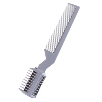 

DIY Thinning Trimmer Inside Blades New Professional Hair Razor Comb Long Handle Hair Razor Cutting Thinning Comb Home
