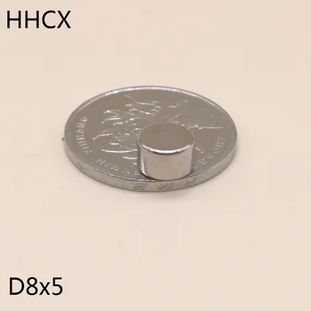 

10 20 50 100pcs/lot Disk magnet 8*5 N35 magnet 8x5 magnet 8 x 5 for speaker