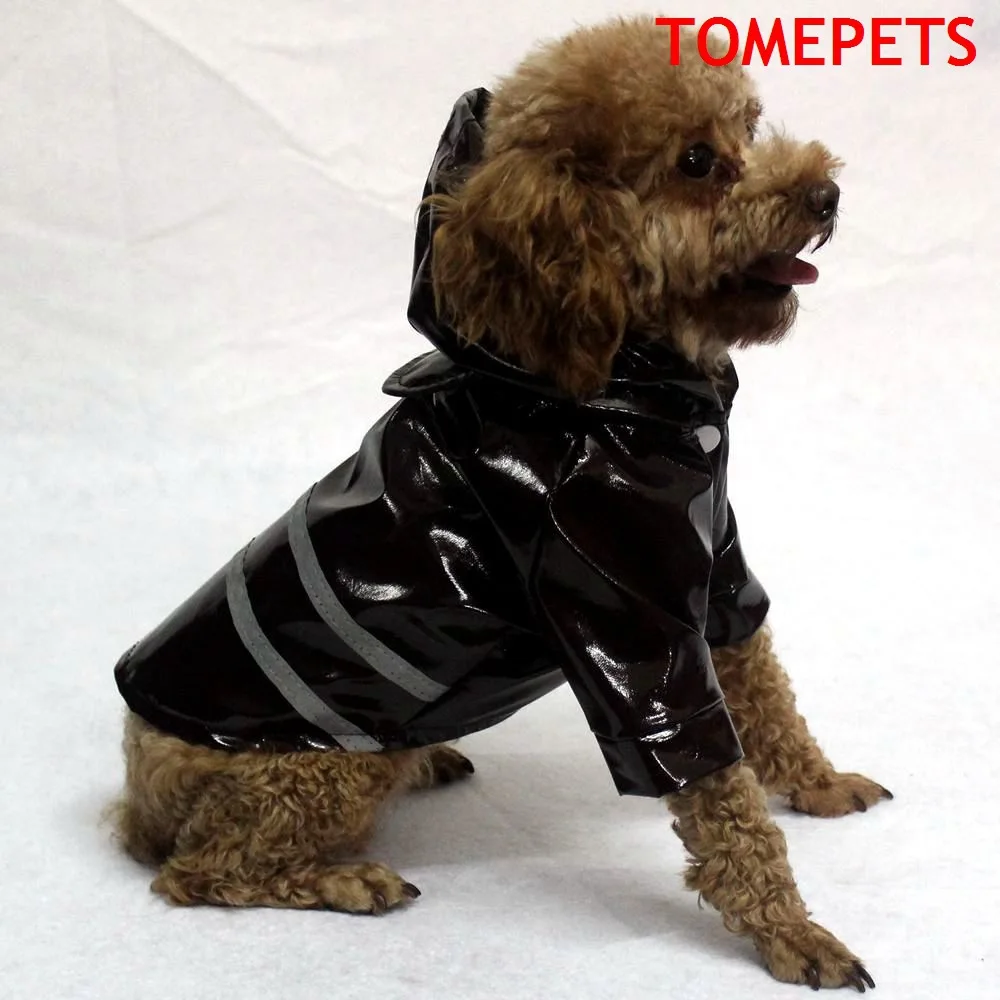 19-Puppy плащ с капюшоном для собак ночной светоотражающий, безопасный, одежда для домашних животных водонепроницаемая куртка пальто цветной в настоящее время доступен