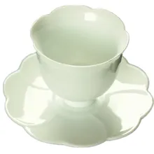 Белая фарфоровая маленькая чайная чашка с блюдцем винтажные Лепестковые кофейные чашки сине-голубые керамические чашки для чая китайские классические