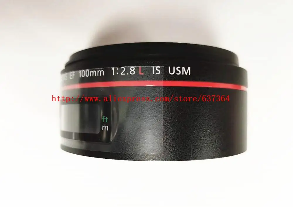 

Repair Parts For Canon EF 100mm F/2.8 L IS USM Lens Barrel Front Filter Sleeve Ring Ass'y with focus glass YG2-2549-000