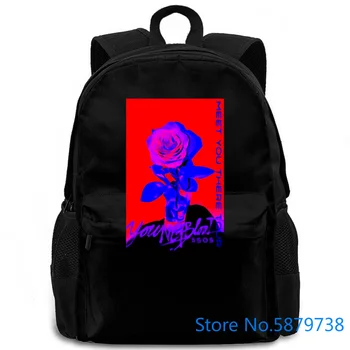 

5SOS 5Seconds of Meet You There Tour Logo Black Unisex New women men backpack laptop travel school adult student