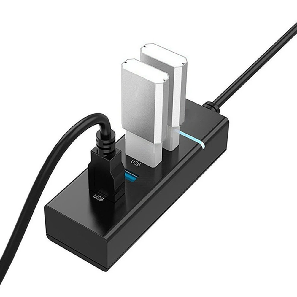Usb-хаб Портативный USB 3,0 Супер скорость 4 порта хаб синхронизации данных адаптер для компьютера ноутбука