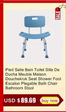 Ступенька для унитаза Douchekruk Handicap Meuble Marche Pied Salle De Bain Escalon Plegable стул для ванной комнаты душевой табурет для ванной комнаты
