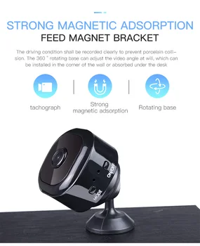 

Mini Wifi 1080P HD Cam Home Security Motion Detection camcorder Infrared Night Vision Camcorder Pocket recorder