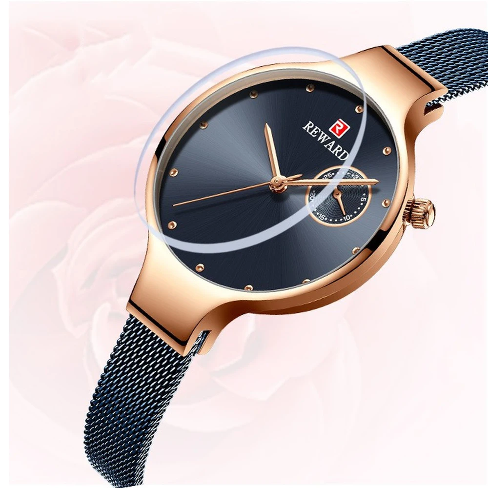 Топ бренд награда для женщин часы элегантный натуральная кожа 30 м водонепроницаемый женский подарок на день Святого Валентина наручные часы Высокое качество