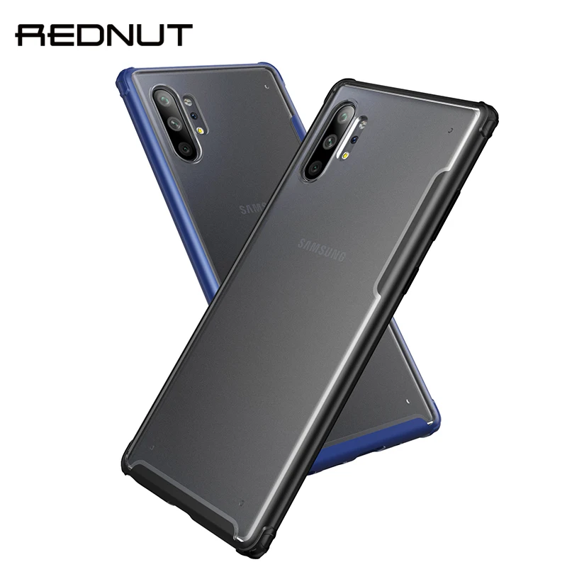 REDNUT Protective Case Mobile Phone for Samsung Note 10 Pro Shockproof Protection Cover with Camara |