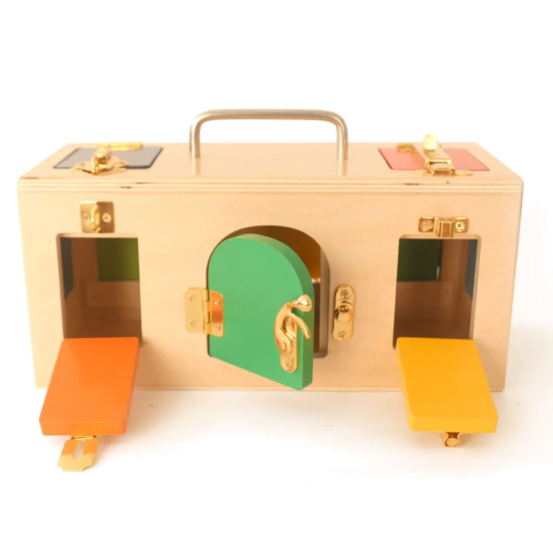 

Montessori Training Aid Daily Life Learning Teaching Aids Early Childhood Educational Toy Montessori Teaching Aids Lock Box