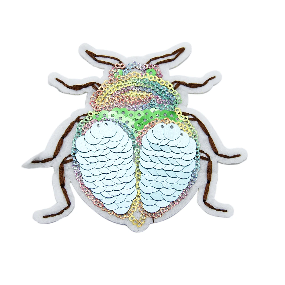 

5Pcs Ladybug Dragonfly Shape Sequins Embroidery Patch,DIY Handmade Materials For Making Crafts,5Yc7875
