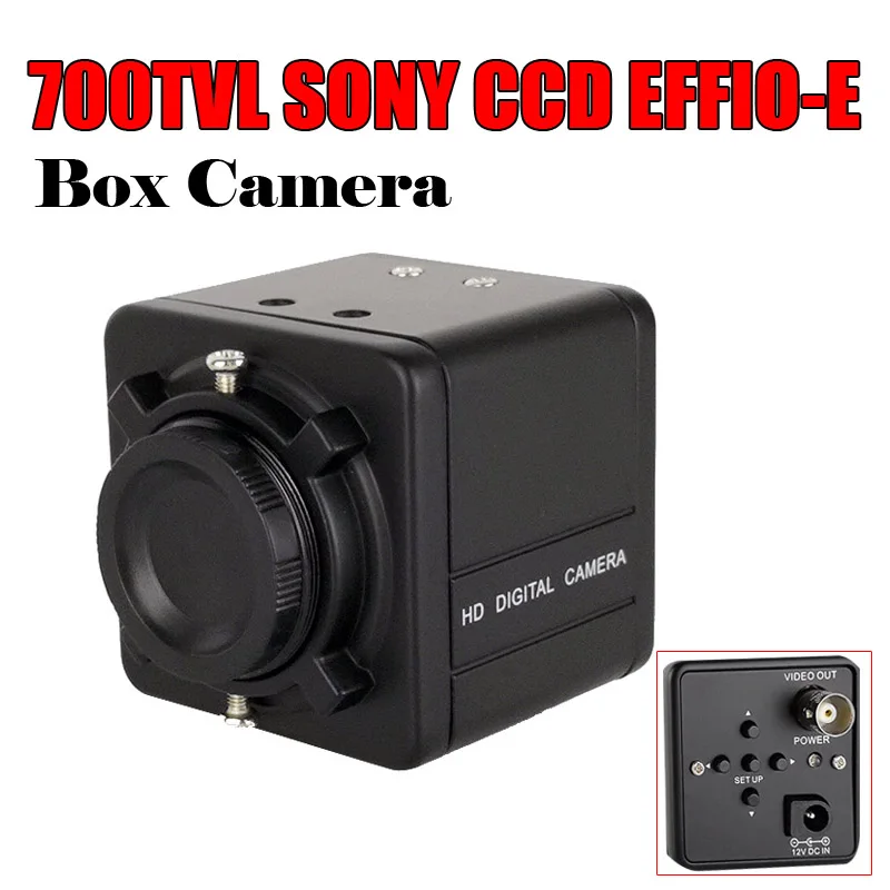 700TVL 1/3 дюймов SONY EFFIO E 4140 + 811 Коробка камера Супер Мини CCD внутреннее экранное