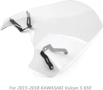 

MTKRACING For Kawasaki Vulcan S EN 650 CL 2015 2016 2017 2018 Windscreen Windshield Covers Screen Shroud
