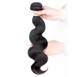 Brazilian Hair 30 Inch Body Wave Bundles Double Weft 100% Remy Human Hair Extensions Wholesale Body Wave Hair Bundles 1PC Only