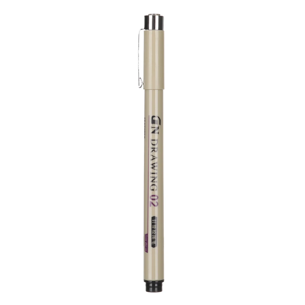 Pigment Liner чернила маркер для белой доски 0,05 0,1 0,2 0,3 0,4 0,5 0,8 1,0 различных наконечников ручка черная тонкая ручная роспись эскизов ручки с кисточками - Цвет: 0.2
