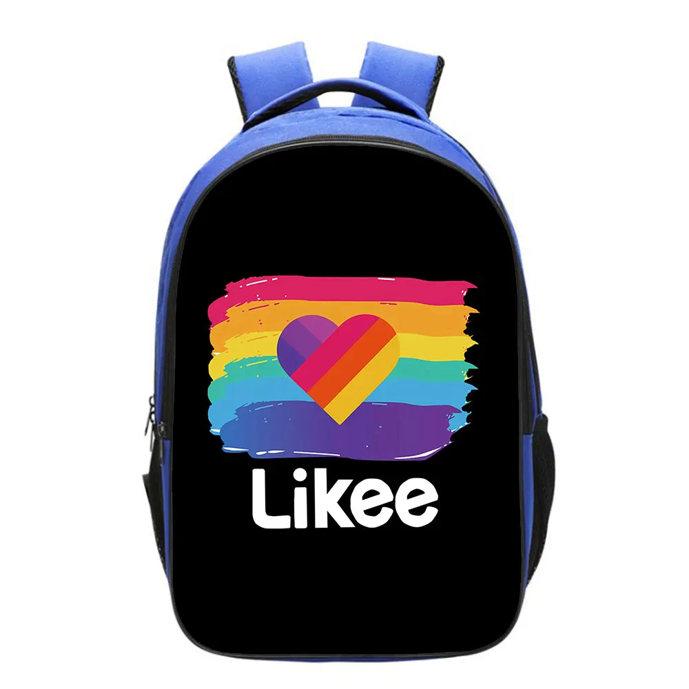 

Школьный Радужный рюкзак для мальчиков и девочек размером 16,5 дюйма с рисунком, модная школьная сумка, дорожный ранец для подростков