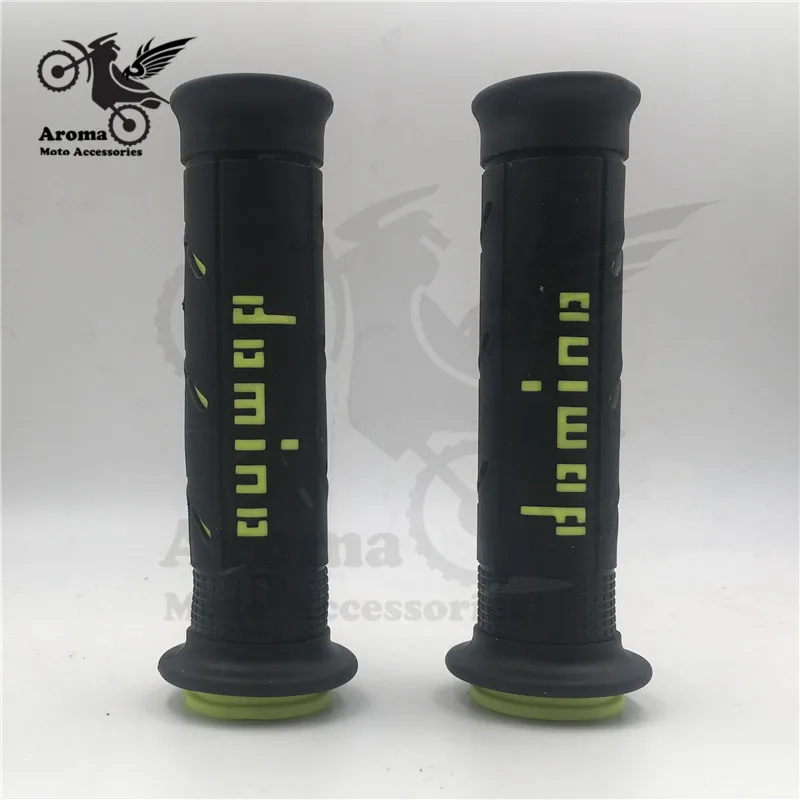 soft rubber universal motorbike handle grips scooter handle bar racing parts motocross grip for domino husqvarna KTM dirt pit bike handlebar 22MM 24MM universal handle bar racing moto grips motorcycle accessories