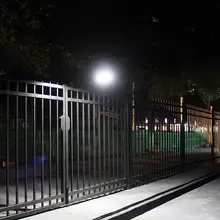 Горячий 48LED солнечный светильник индукции человеческого тела солнечный светильник IP65 Водонепроницаемый забор коридор стены NDS66