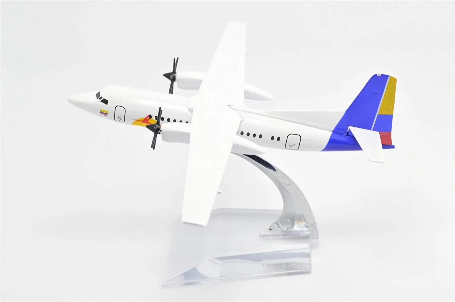 Династия Тан(TM) 1:400 16 см Fokker-f50 Satena металлическая модель самолета Игрушечная модель самолета