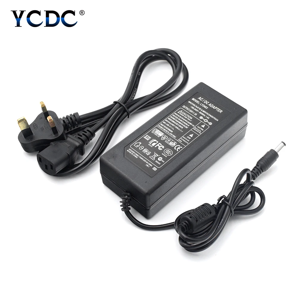 24V 3A источник питания AC 100 V-240 V к DC 24V 3A Адаптер Питания UK/US/AU/EU зарядное устройство для аудио/видео системы светодиодный светильник