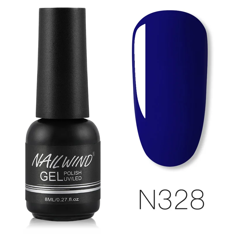 RE11-N328 NAILWIND Hybird Лак чистый Цвет Гель-лак набор все для маникюра УФ светодиодный Полупостоянный замачивающийся художественный Гель-лак для ногтей 8 мл - Цвет: RE11-N328