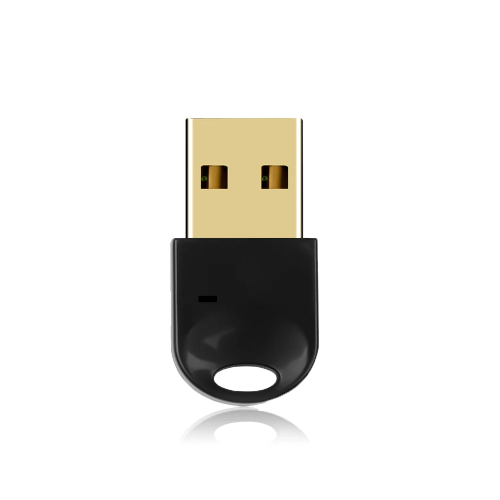 Черный Kebidumei Bluetooth CSR 4,0 A2DP адаптер USB ключ для ПК компьютер динамик аудио для PS4 контроллер/приемник передатчик - Цвет: Черный