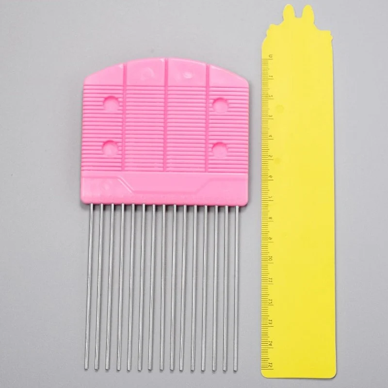 

Handmade Knitting Paper Quilling Quilling Quilling Tool Accessory Comb Plastic Holder Paper For DIY Paper Artwork Accessories