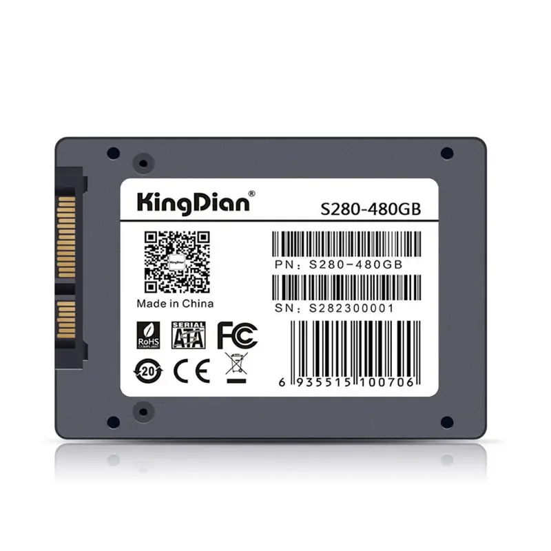 KingDian 2," Внутренний Настольный жесткий диск высокоскоростной твердотельный диск SATA3 - Цвет: 480GB
